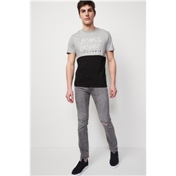 Vaquero slim fit Gris claro