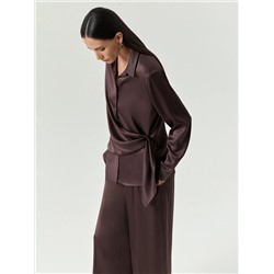 Брюки на резинке широкого кроя, D289/penzas