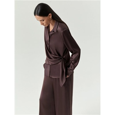 Брюки на резинке широкого кроя, D289/penzas