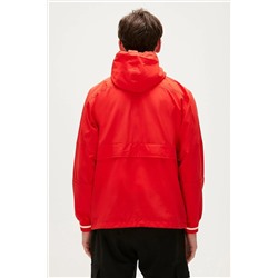 Bad Bear Hurricane Windbreaker Crimson Red Kırmızı Kanguru Cep Erkek Rüzgarlık