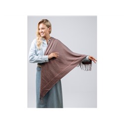 Платок Lanotti двухсторонний Сердце природы бордовый /№62