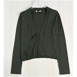 Повседневный тонкий трикотажный кардиган без пуговиц  КО*С