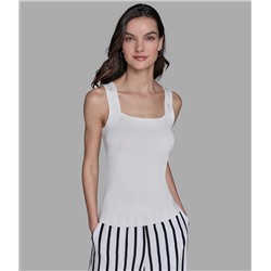 LOGO STRAP SWEATER TANK