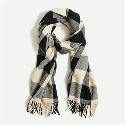 Classic plaid scarf