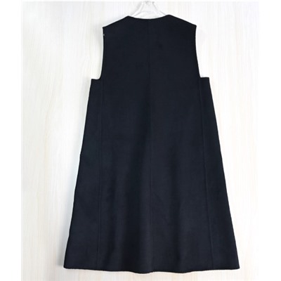 Осенне-зимний,  толстый двухсторонний шерстяной сарафан КО*С