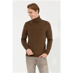 Erkek Coconut Balıkçı Yaka Basic Triko Kazak