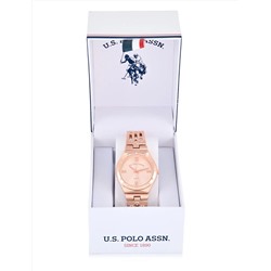 LADIES GOLD ANALOG BRACELET WATCH