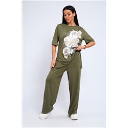 Костюм женский футболка брюки из вискозы 397