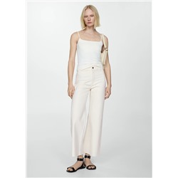 Jeans Catherin culotte tiro alto