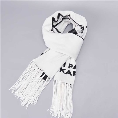 Зимний тёплый шарф с мультяшным котом  КАР*Л😎