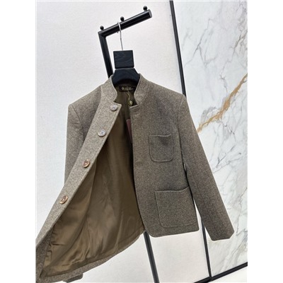 Новейшая модель пиджака с воротником-стойкой для ранней осени и весны (2 цвета) ЛОРО ПИАН*О