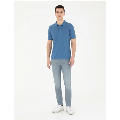 Açık Mavi Slim Fit Jean Pantolon