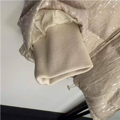 Куртка-пуховик с пайетками  Brunell*o Cucinell*i