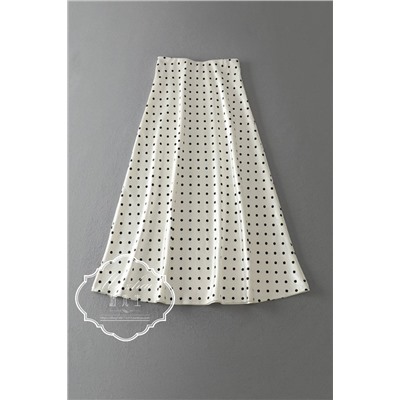 Неизменный горох снова в моде 😍  Атласная юбка макси в 4 разных цветах   Экспортный магазин