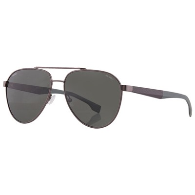Hugo Boss  Polarized Green Pilot Men's Sunglasses BOSS 1485/S 0MFK/UC 60
