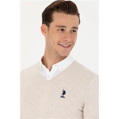 Erkek Taş Melanj Basic Kazak