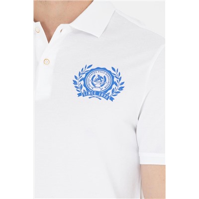 Erkek Beyaz Polo Yaka Tişört