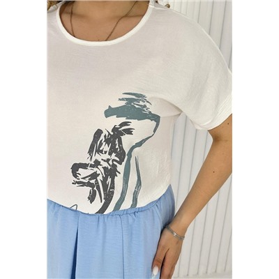 Костюм с юбкой 52323 НАТАЛИ #1023035