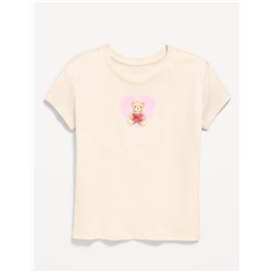 Short-Sleeve Graphic T-Shirt for Girls