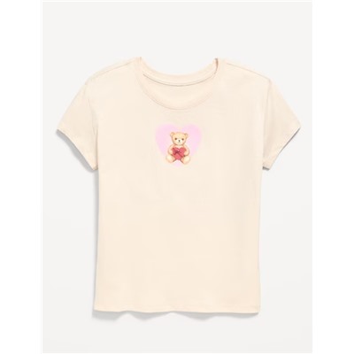 Short-Sleeve Graphic T-Shirt for Girls