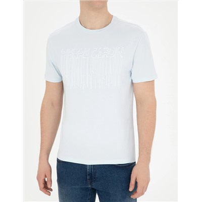 Açık Mavi Slim Fit Tişört