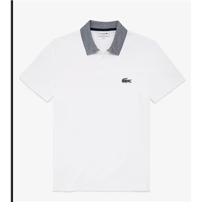 Men's Contrast Neck Cotton Polo