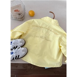 Детская рубашка весна 2025 для мальчиков и девочек