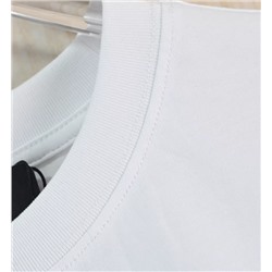 Удобная и дышащая хлопковая футболка с принтом спереди и сзади 3 цвета АРМАН*И