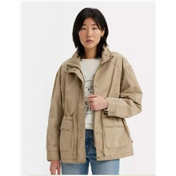 Stand Up Collar Military Jacket