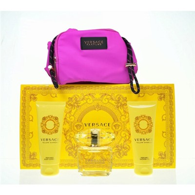 Versace  Ladies Yellow Diamond Gift Set Fragrances