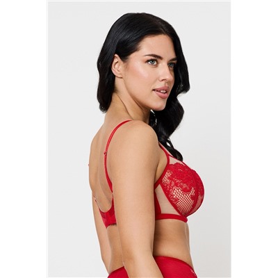 BELINDA RED Balconette soft Бюст SUBTILLE