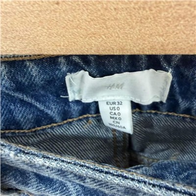 Женские свободные джинсы, экспортный магазин Н*М