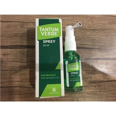 TANTUM VERDE 0.045 gr 30 ml sprey (название лекарства на русском / аналоги Тантум Верде)