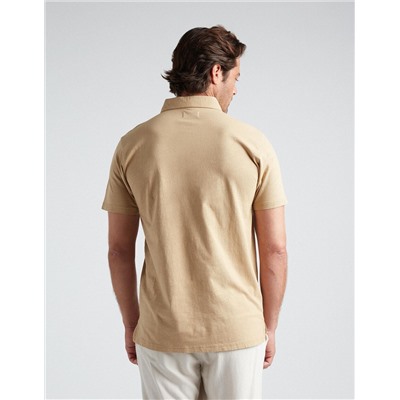 Polo, Men, Light Beige