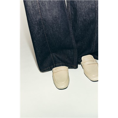 LEATHER PENNY LOAFERS