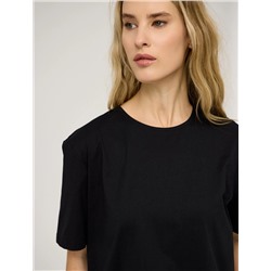 Черная блузка "Капля"