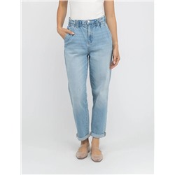 HIGH RISE PAPERBAG CROPPED JEANS