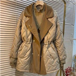 Женская демисезонная куртка-пальто (3 цвета)