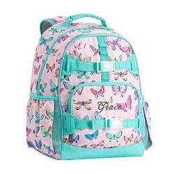Mackenzie Pink Rainbow Butterflies Backpacks