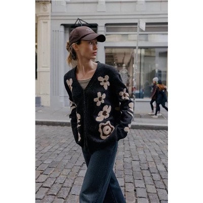 Вязаный женский кардиган   ЗАР*А