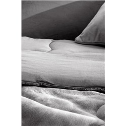 Kaira Çift Kişilik Comforter Set - Antrasit