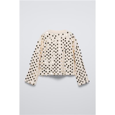 SOFT TOUCH SEQUIN T-SHIRT