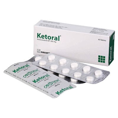 KETORAL 200 MG TABLET (10 TABLET) ketokonazol