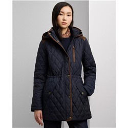 Lauren Ralph Lauren Women's Hooded Anorak Quilted Coat