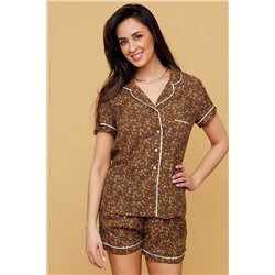 228 Пижама с рубашкой и шортами