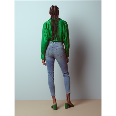 Slim-Jeans mit mittlerer Leibhöhe