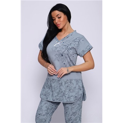 Пижама с бриджами 51101 НАТАЛИ #1036014