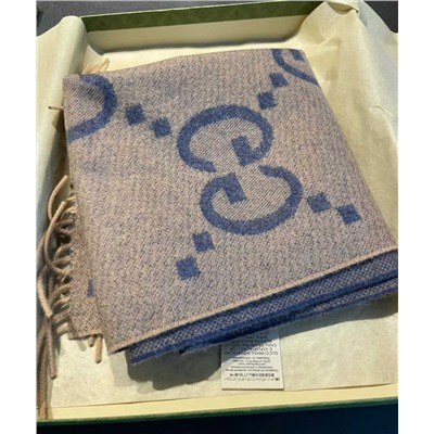 Двусторонний кашемировый шарф   GUCC*I