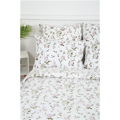 Пододеяльник поплин Пиония