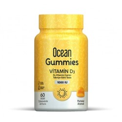 Vitamin D3 Gummies 60 cap Ocean
